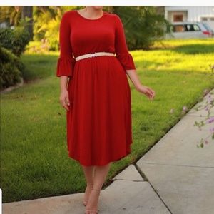 Women's dress with pockets